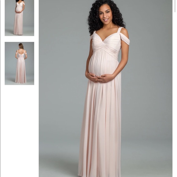Hayley Paige Maternity Bridesmaid Dress 